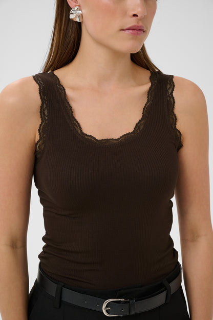 KA Omi Top - Coffee Bean brown