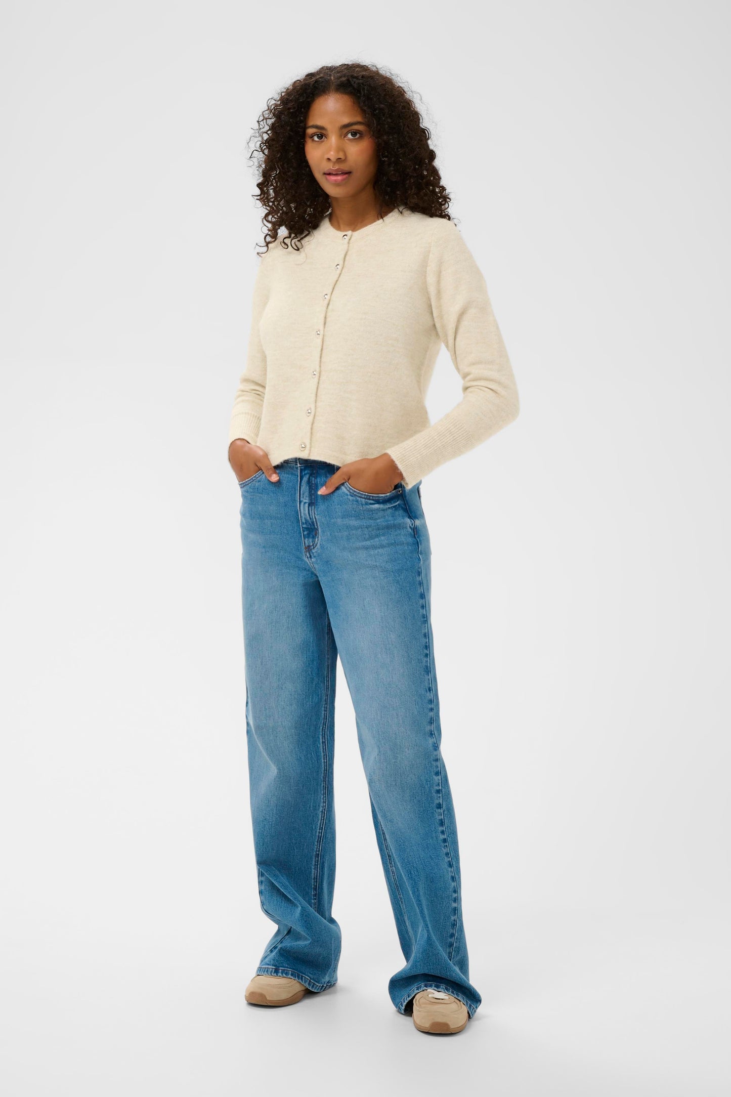 KA Niel knit Cardigan - beige