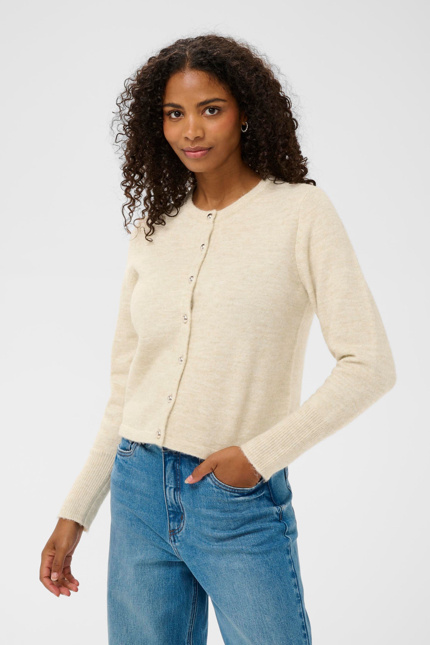 KA Niel knit Cardigan - beige