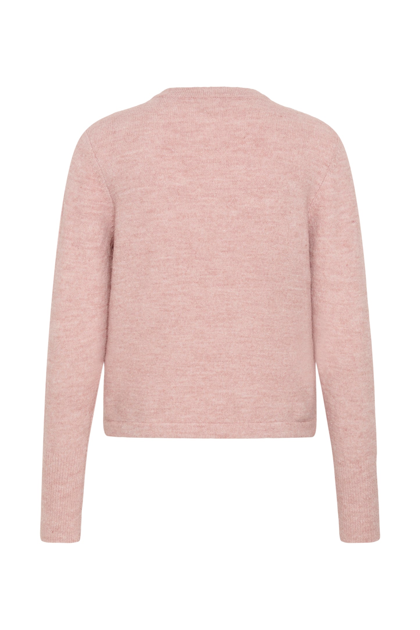 KA Niel Knit Cardigan - Pale Mauve melange rose