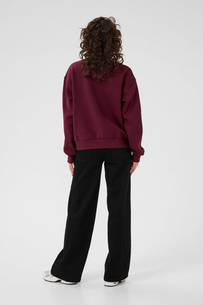 KA Elenora Sweatshirt - windsor wine