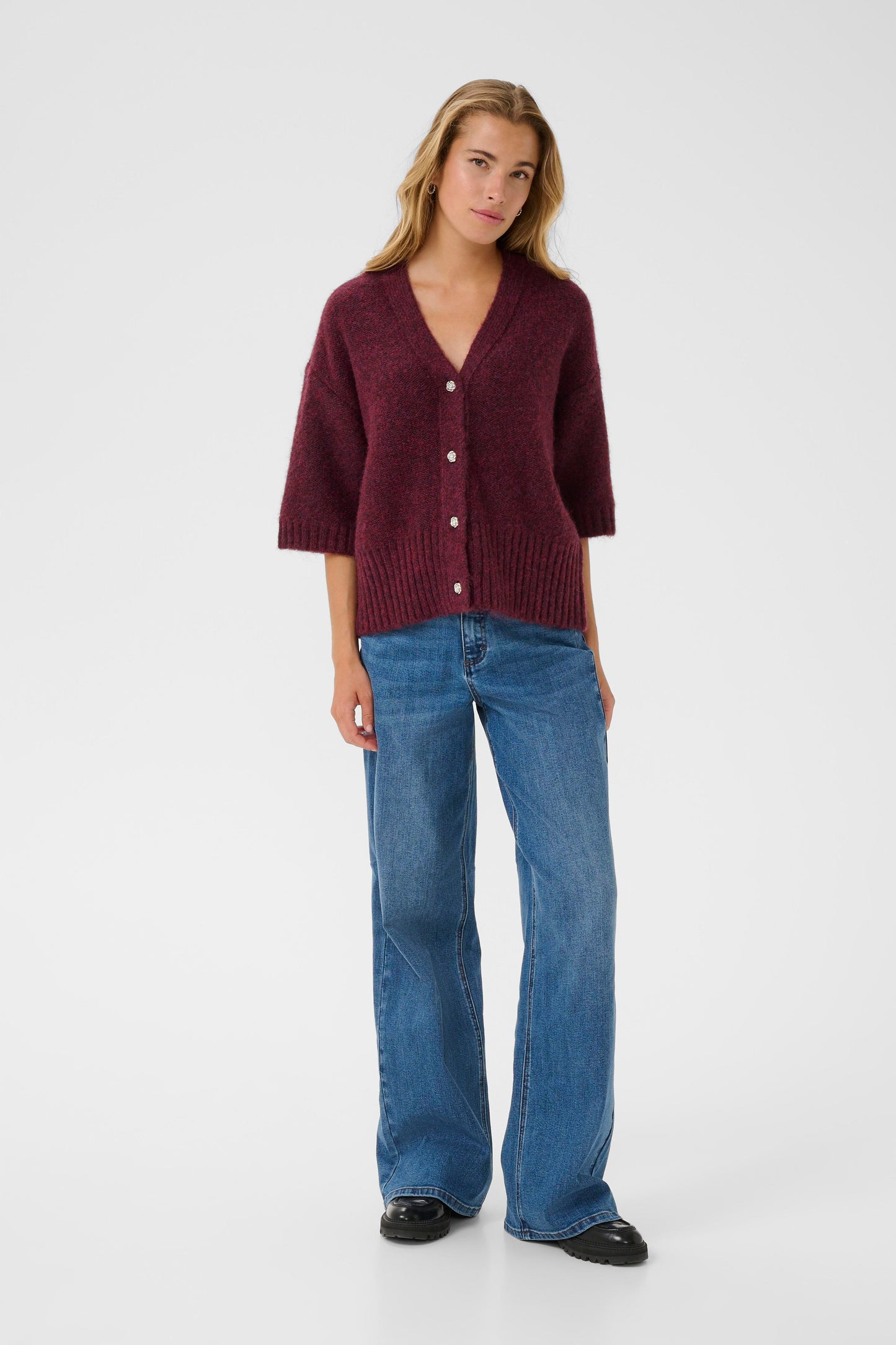 KA Labis Cardigan - windsor wine