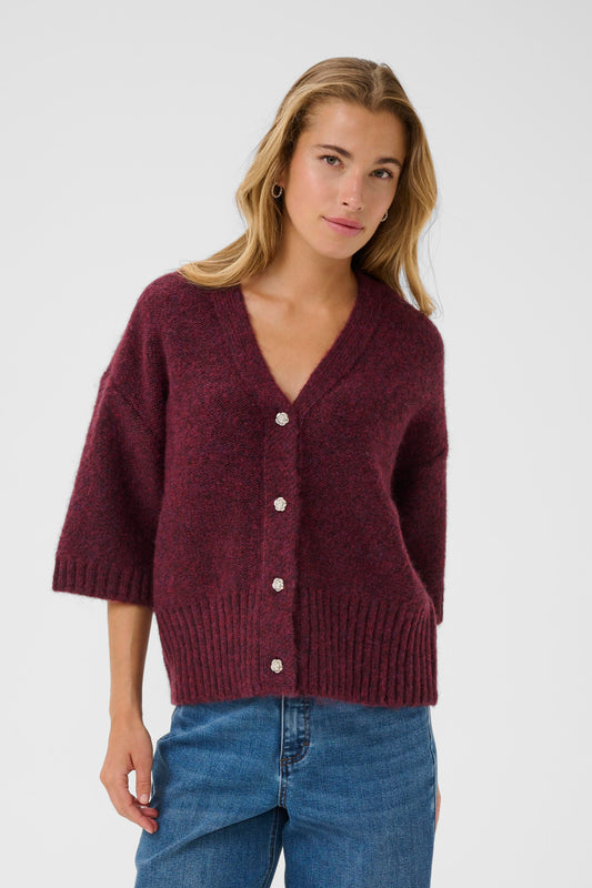 KA Labis Cardigan - windsor wine