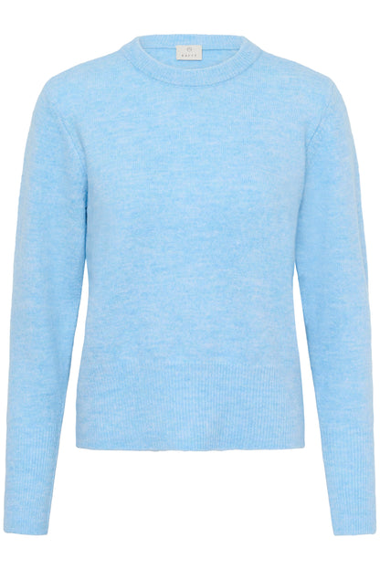 KA Niel Crew Neck Pullover - powder blue melange