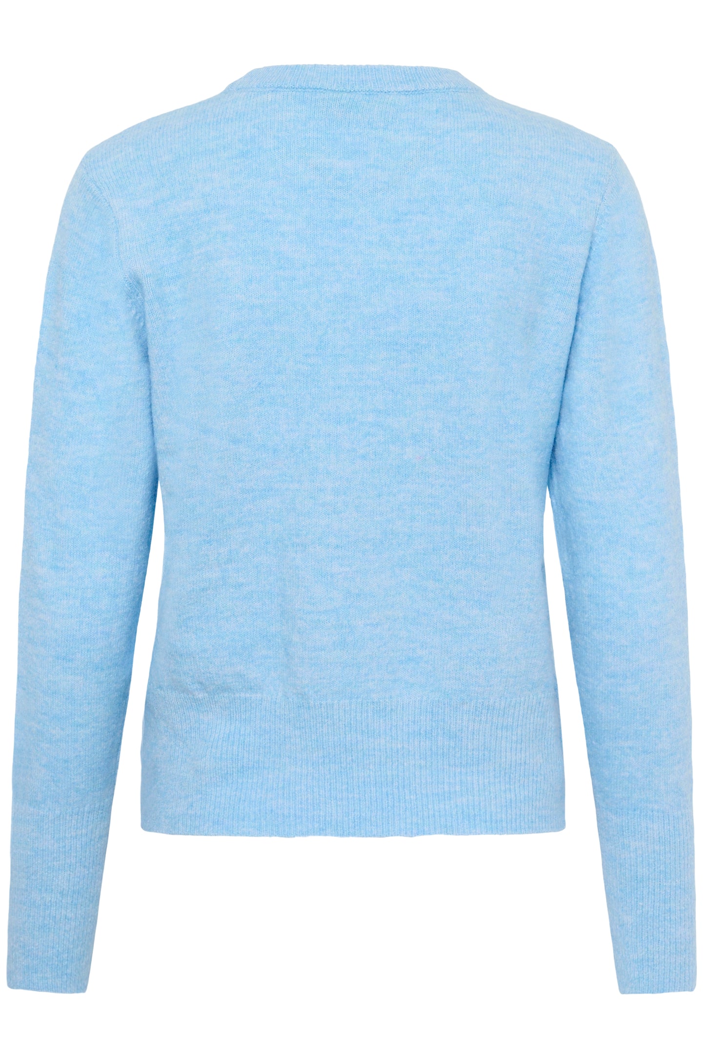KA Niel Crew Neck Pullover - powder blue melange