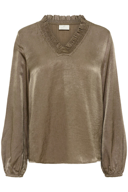 KA Mille Blouse - morel brun