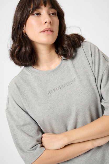 KA Bianca T-shirt - light grey melange