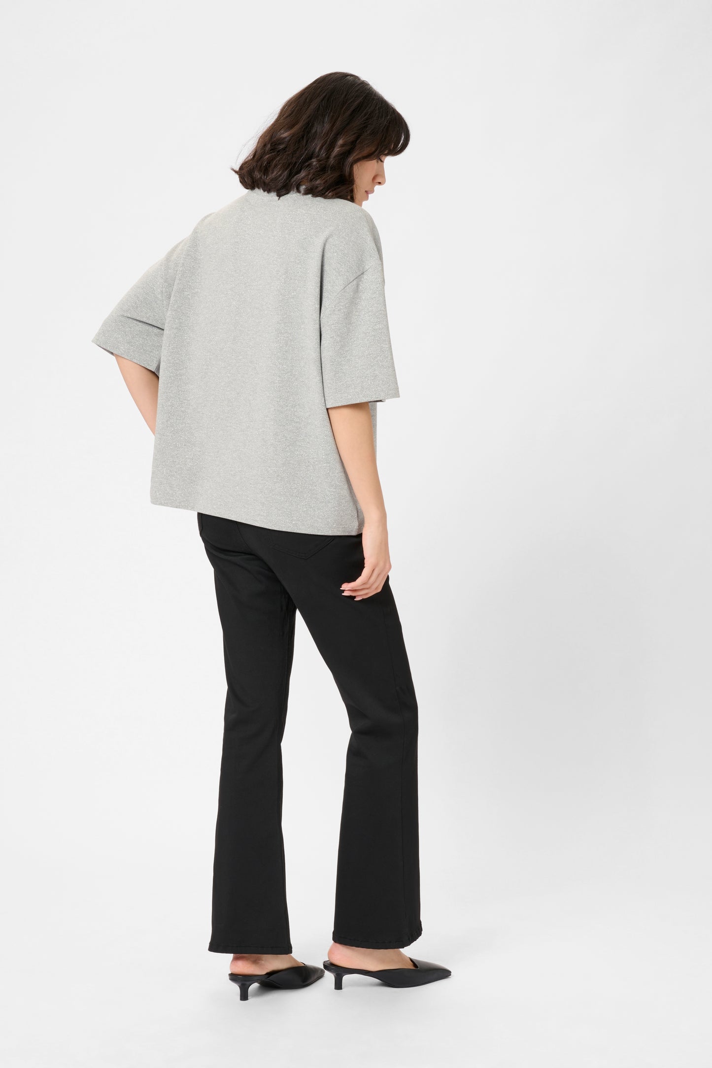 KA Bianca T-shirt - light grey melange