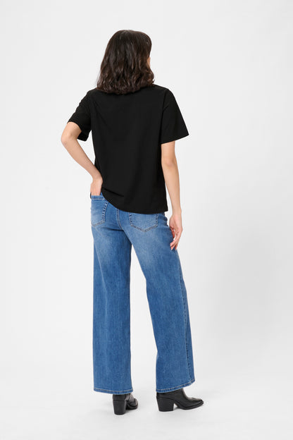 KA Arina T-shirt - sort m/sølv