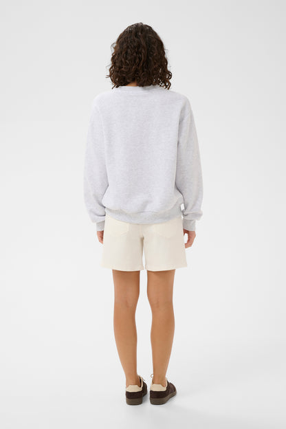 KA Melody Sweatshirt - light grey melange