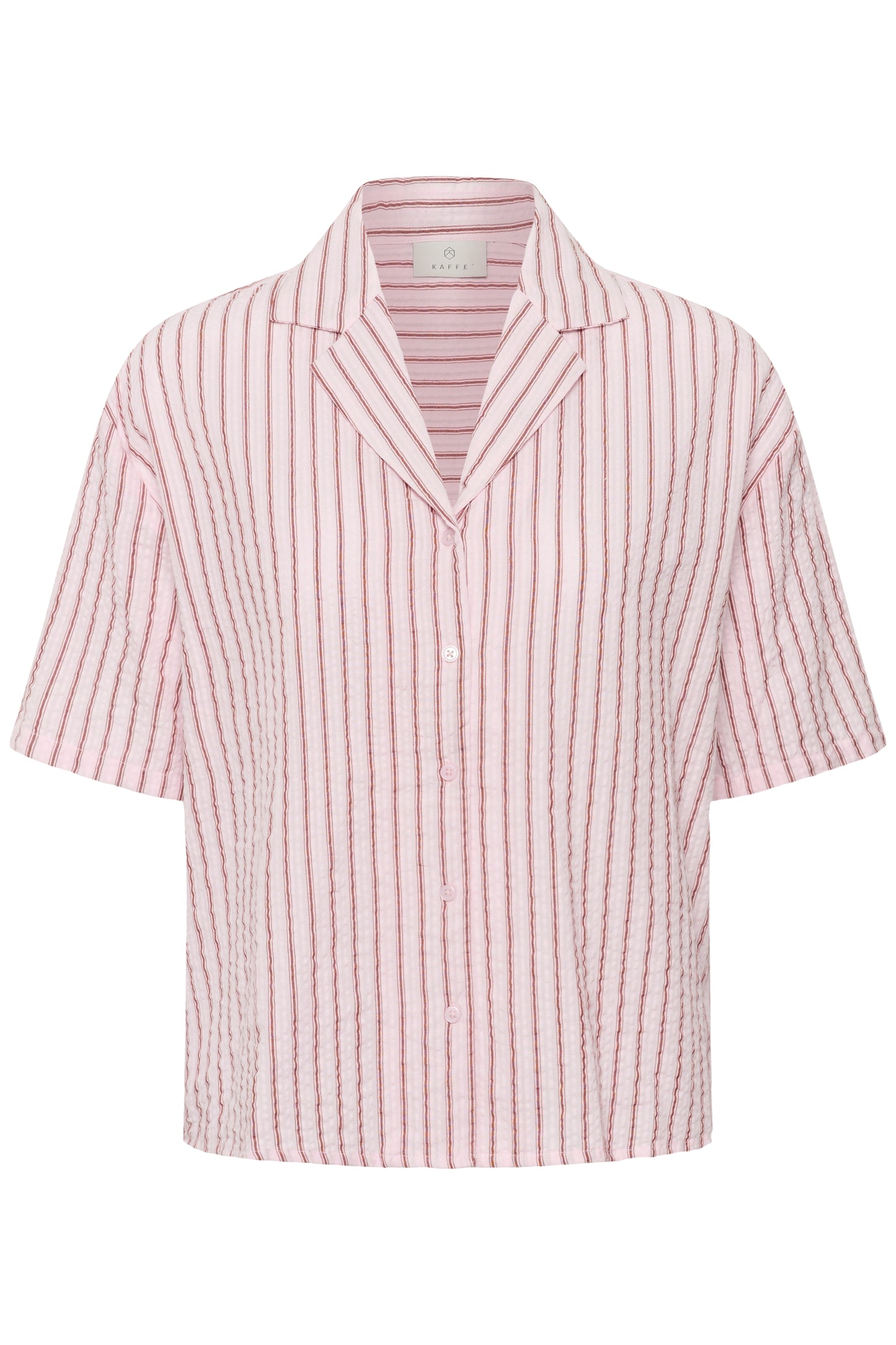 KA Lara Shirt - ballerina white henna stripe