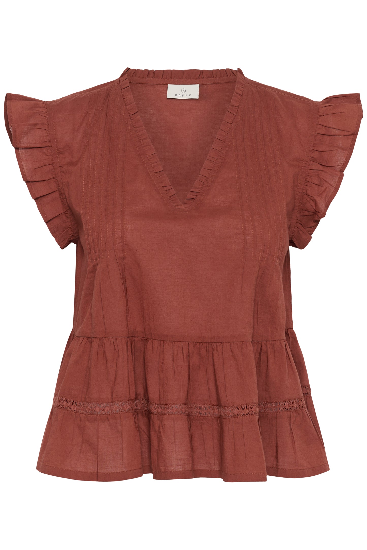 KA Valerie Top - henna farvet