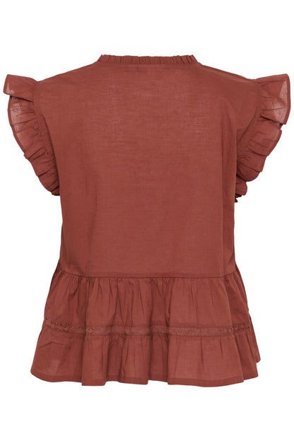 KA Valerie Top - henna farvet