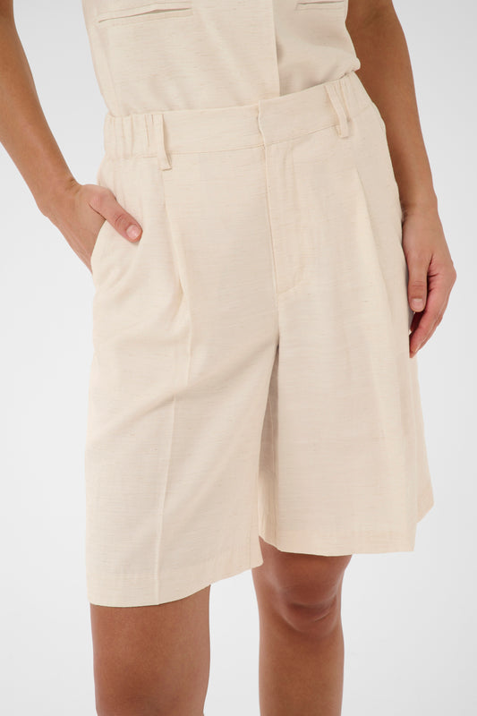 KA Annetta hw hør shorts - beige