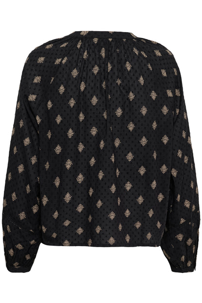 KA Wila Shirt - black gray vintage