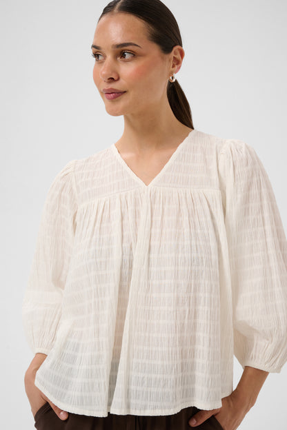 KA Missie Blouse - hvid