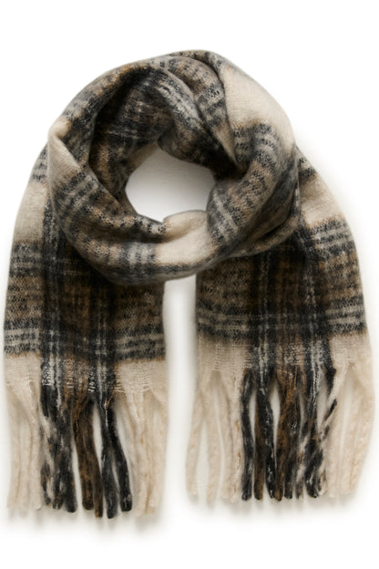 KA Roberta Scarf - strikket m/frynser