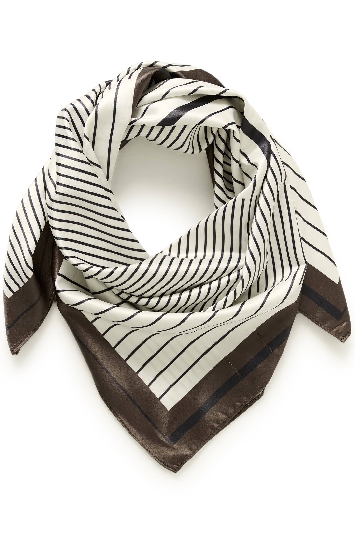 KA Scarfina scharf - sort/hvid/brun