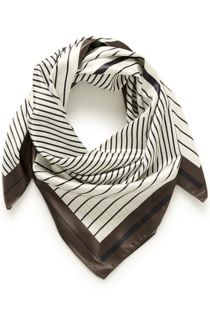 KA Scarfina scharf - sort/hvid/brun
