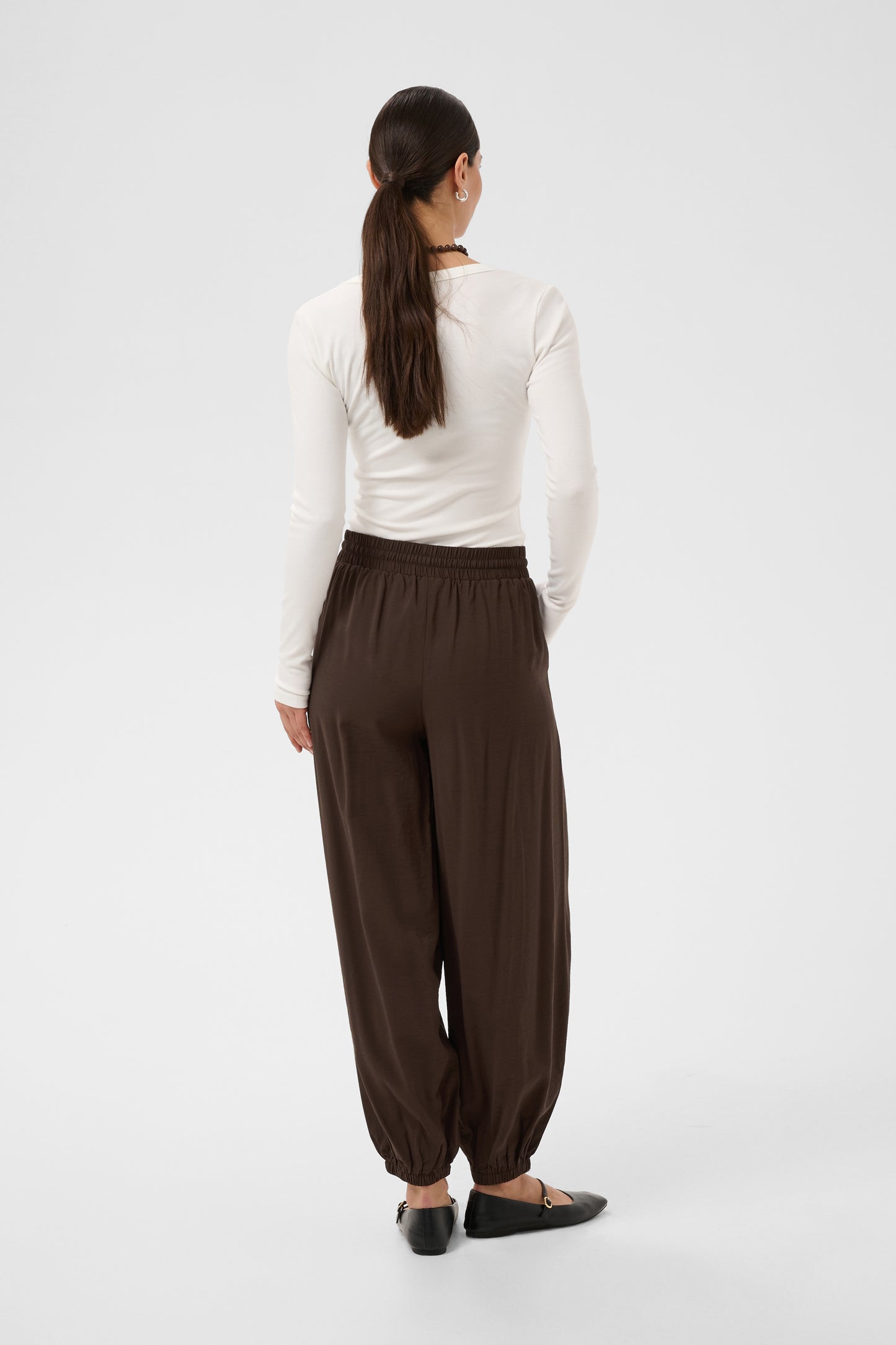 KA Alberta Pants ballon - coffee bean brown
