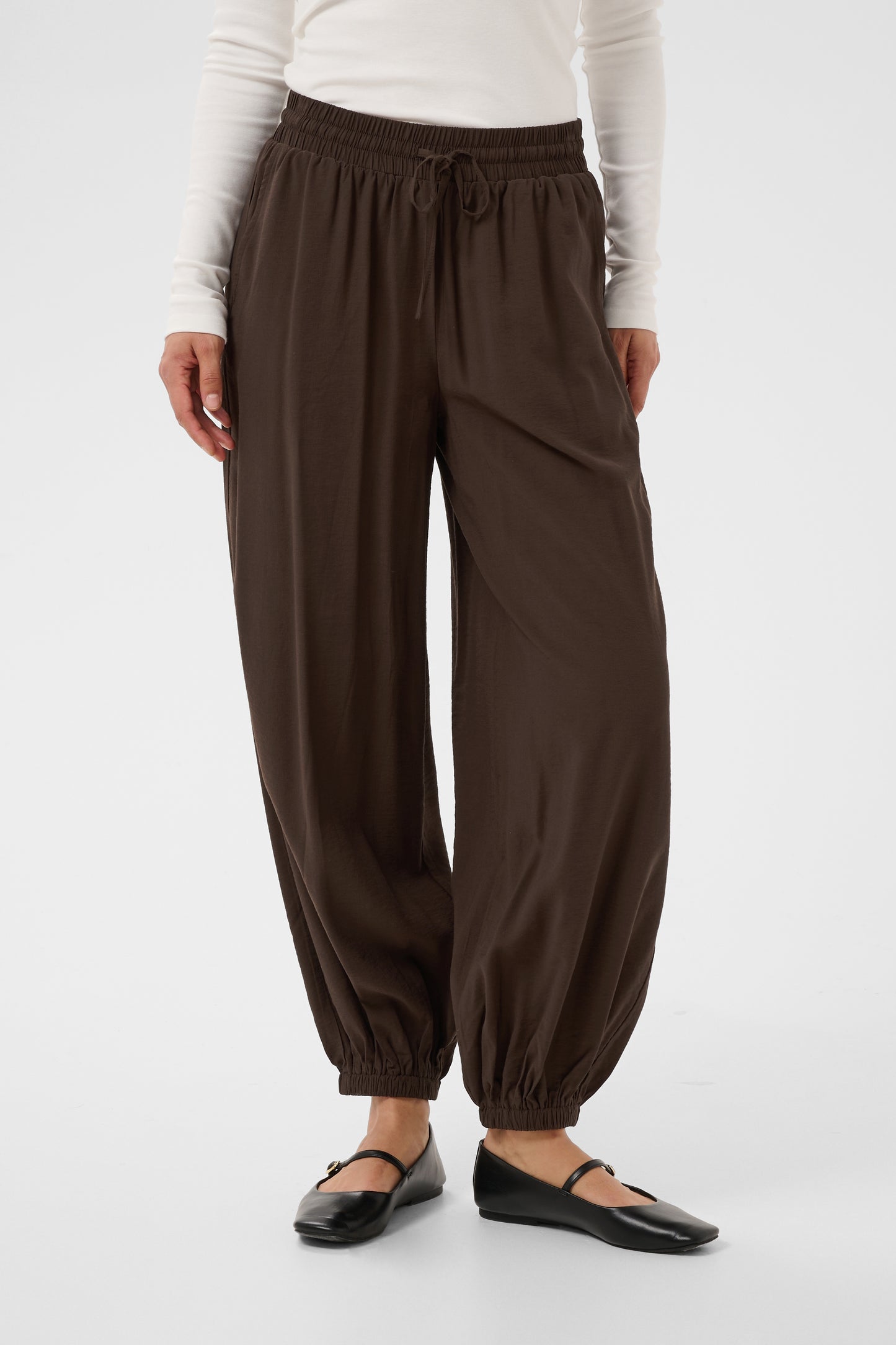 KA Alberta Pants ballon - coffee bean brown