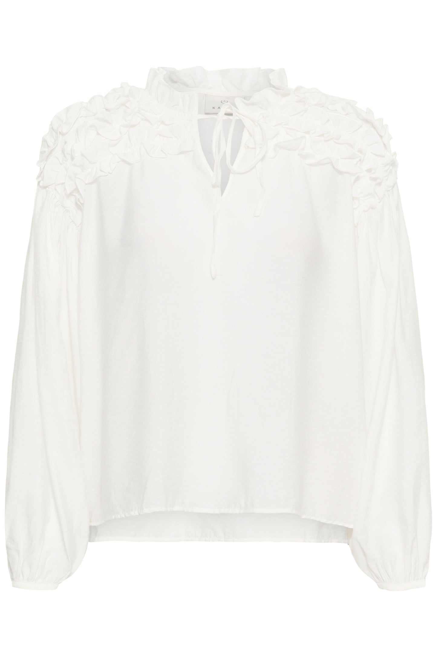 KA Nicole Blouse - chalk hvid