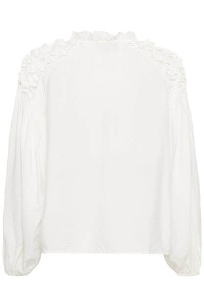 KA Nicole Blouse - chalk hvid