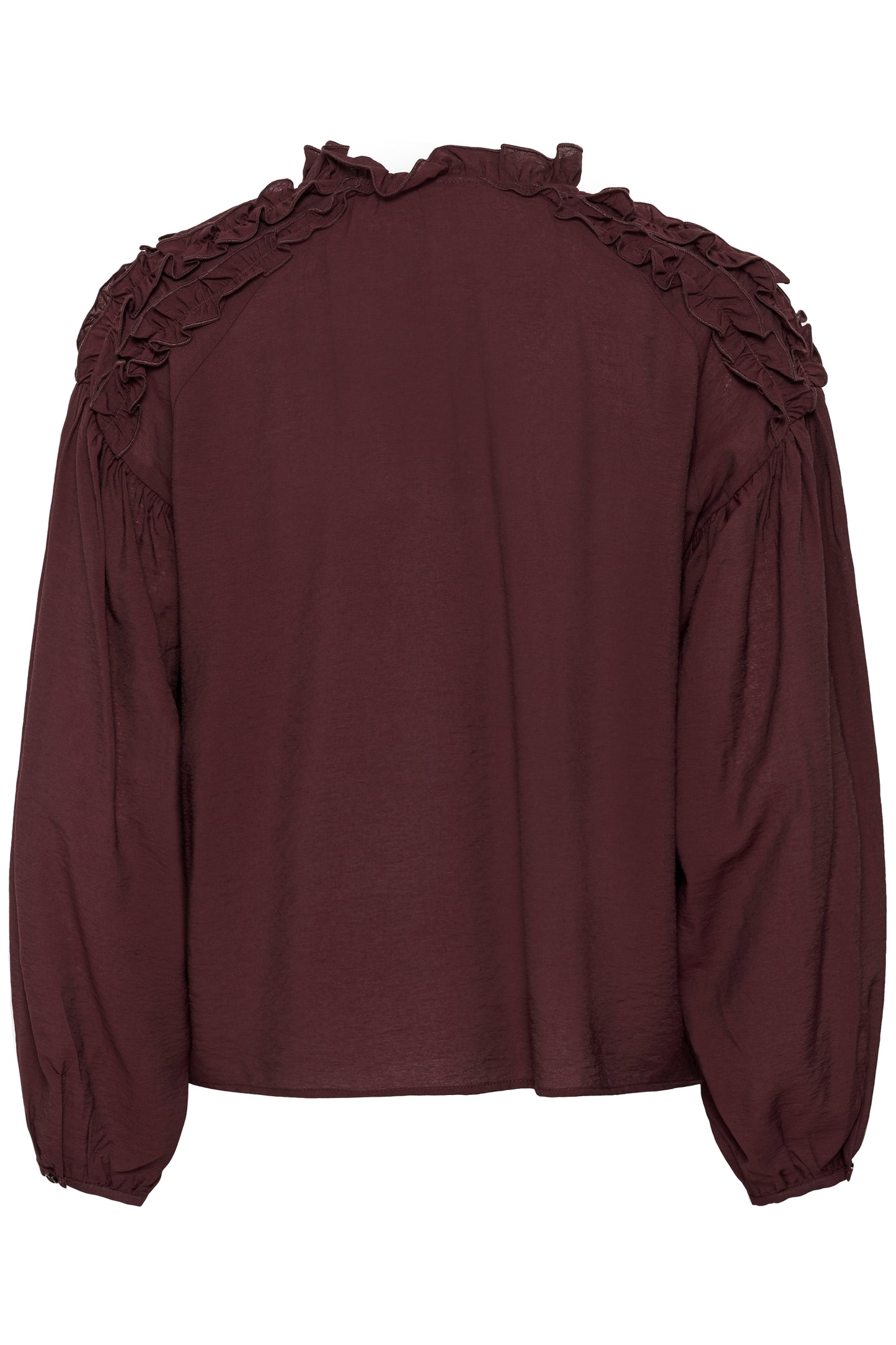 KA Nicole Blouse m/lange ærmer - fudge