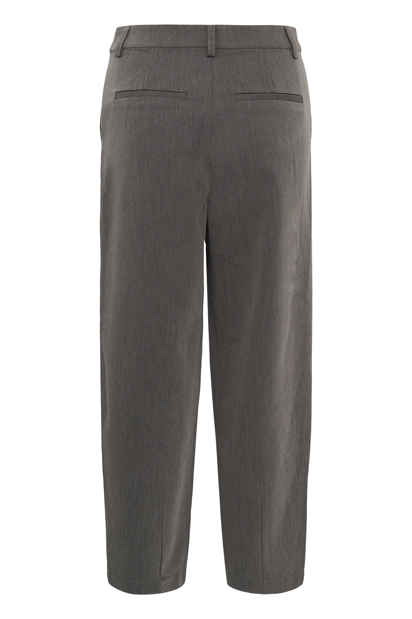 KA Sakura Cropped Pants - dark grey melange
