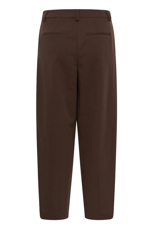 KA Sakura Cropped Pants - Coffee Bean brun