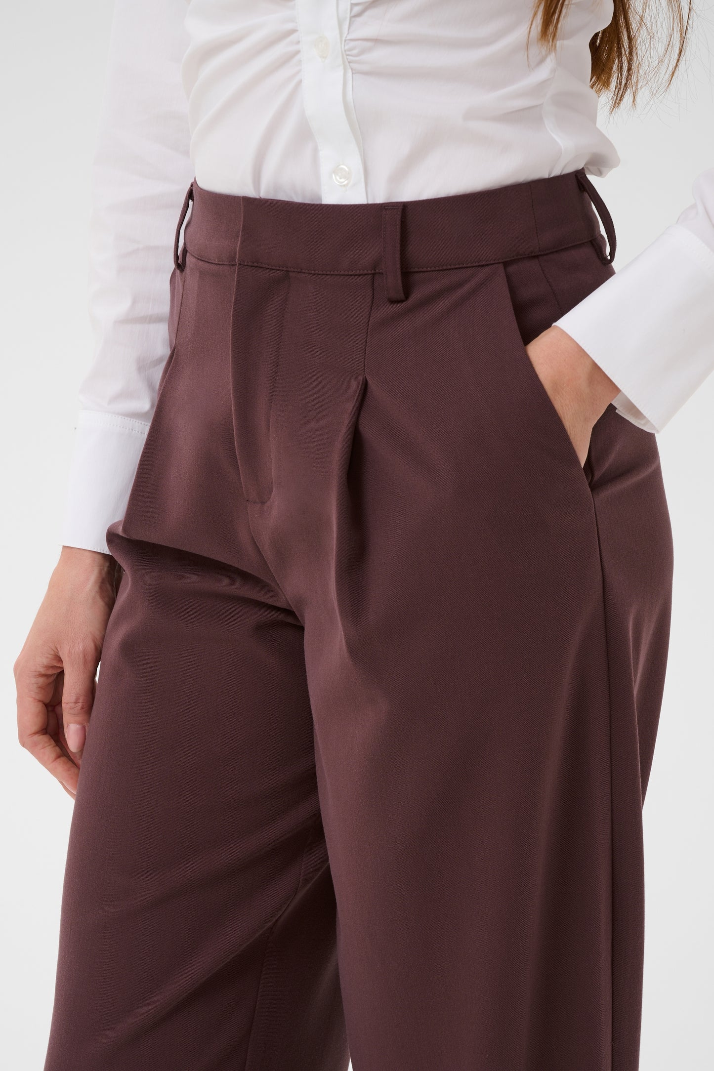 KA Sakura Cropped Pants - fudge