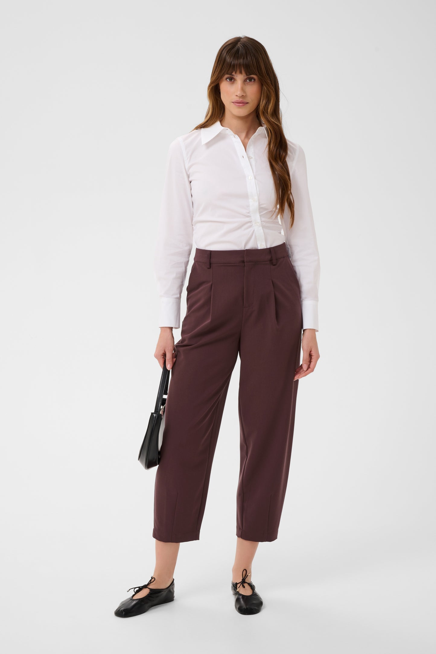 KA Sakura Cropped Pants - fudge