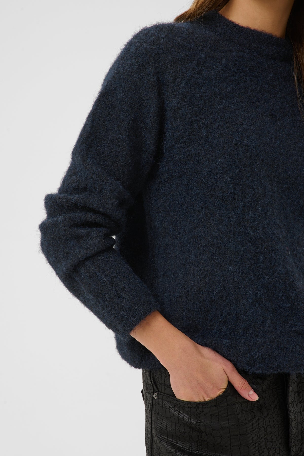 KA Jordan Knit Pullover - Graphite Melange