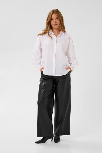 KA Mathilde Shirt - chalk hvid