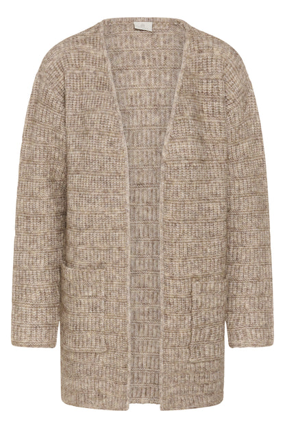 KA Kikki Cardigan - Dessert Taupe Melange