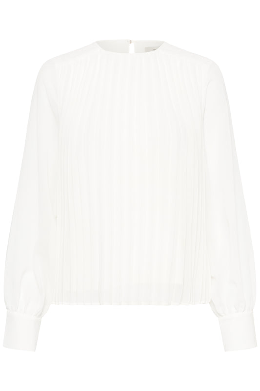 KA ELoise Blouse - chalk hvid