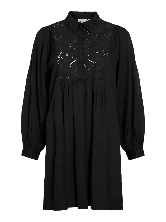 VL VITYRA L/S LACE SHORT DRESS