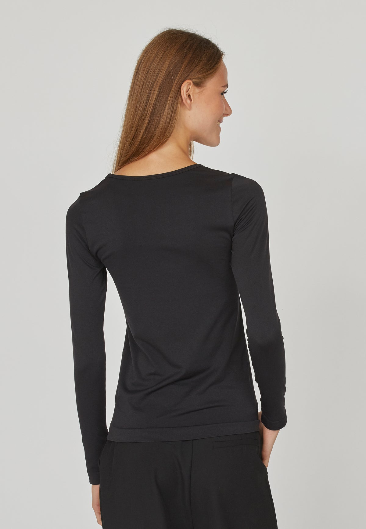 SP RENT-LS T-Shirt - sort - langærmet