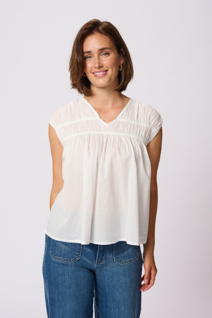 KA Thua Blouse - hvid