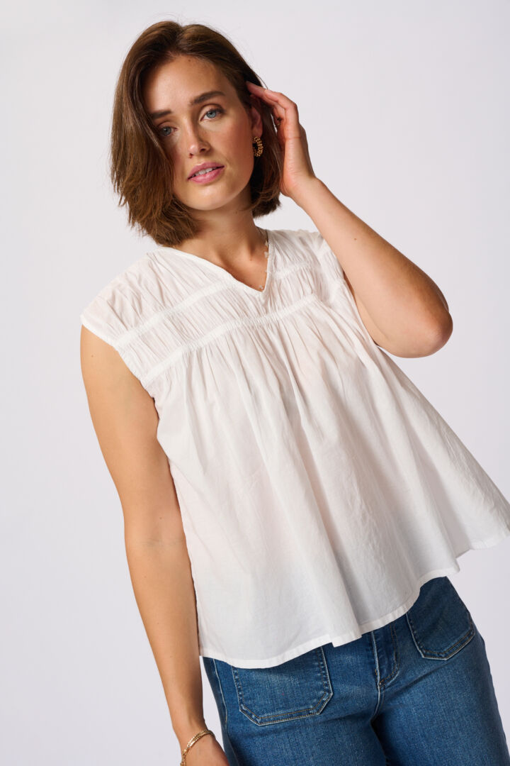 KA Thua Blouse - hvid