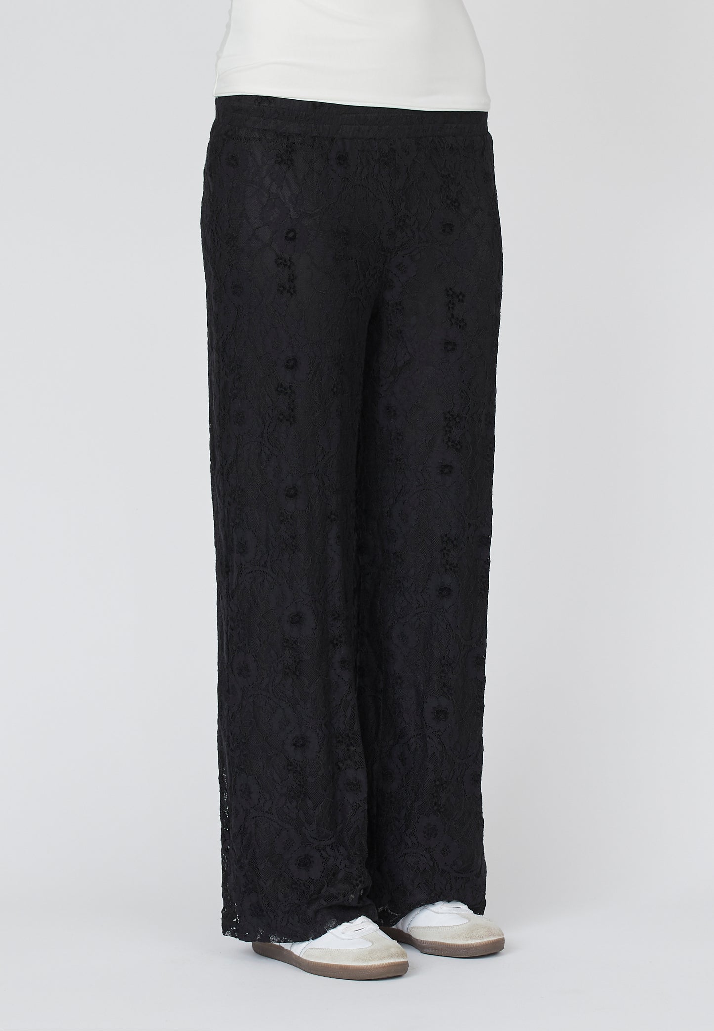 SP GISLA-PA Pants - sort lace