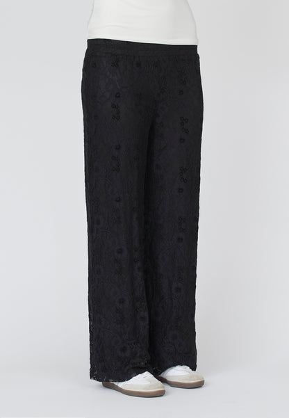 SP GISLA-PA Pants - sort lace