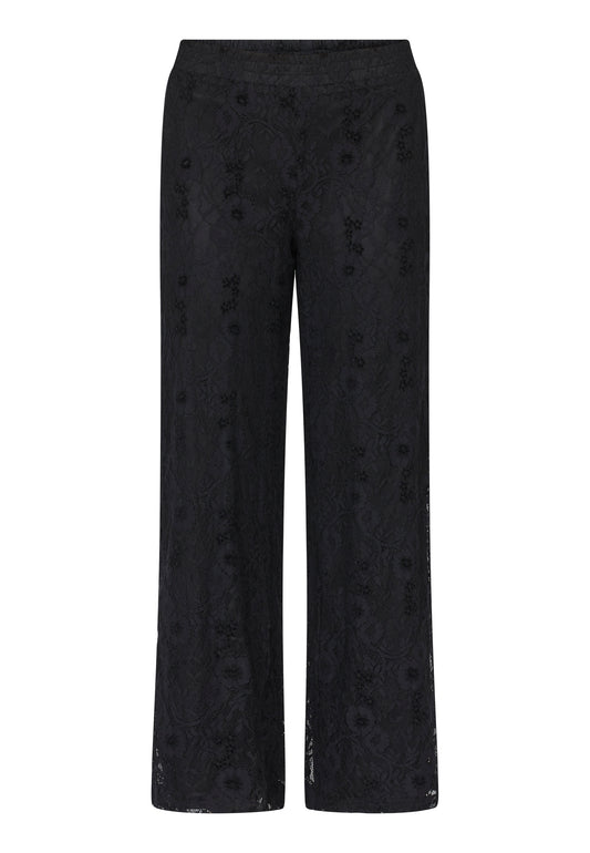 SP GISLA-PA Pants - sort lace