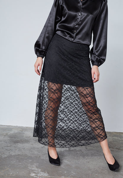 SP Venga Skirt - sort blonde