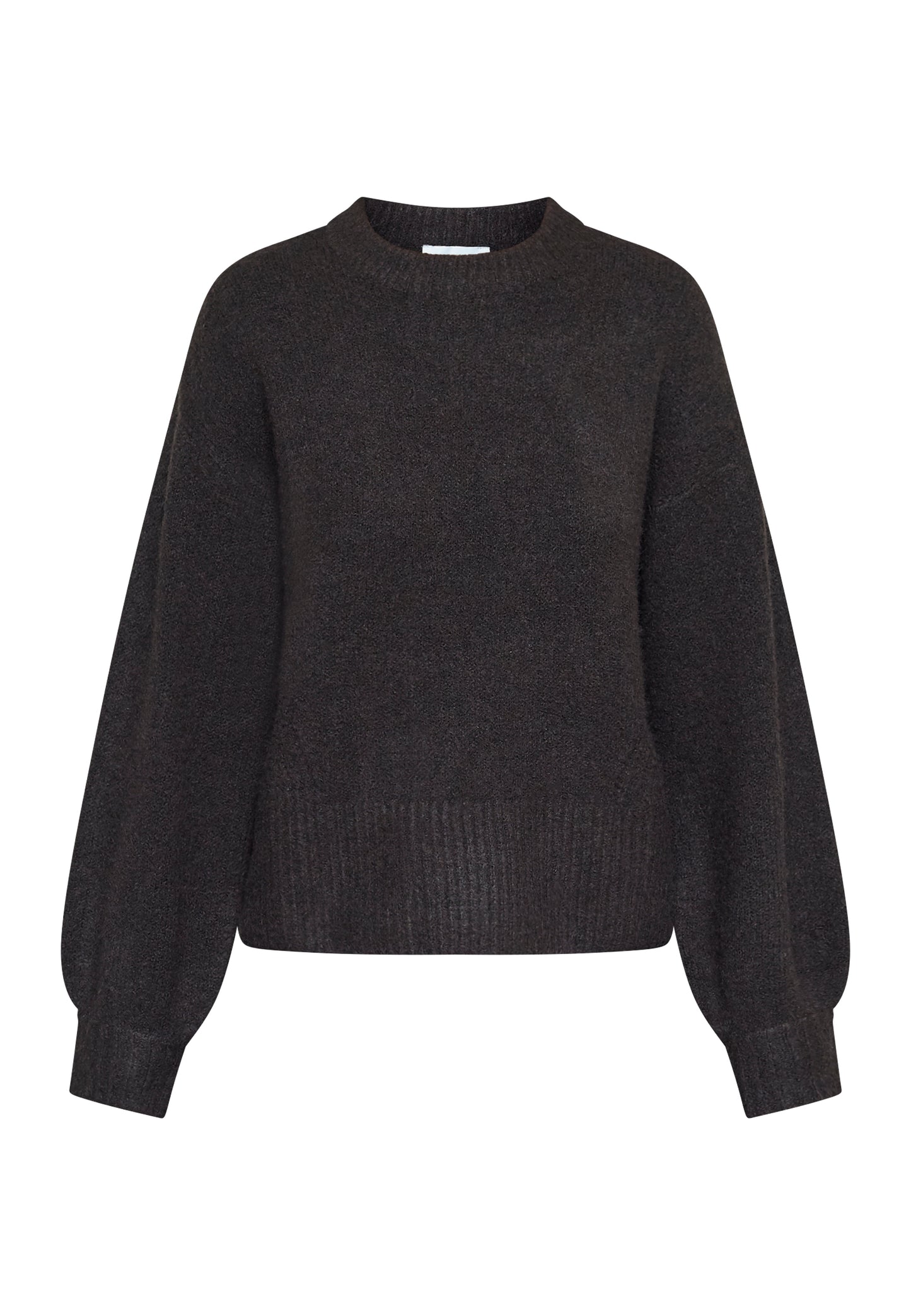 SP HUMAS-PU knit - Chocolate