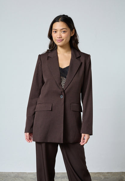 SP Viksa Blazer - mocca brun