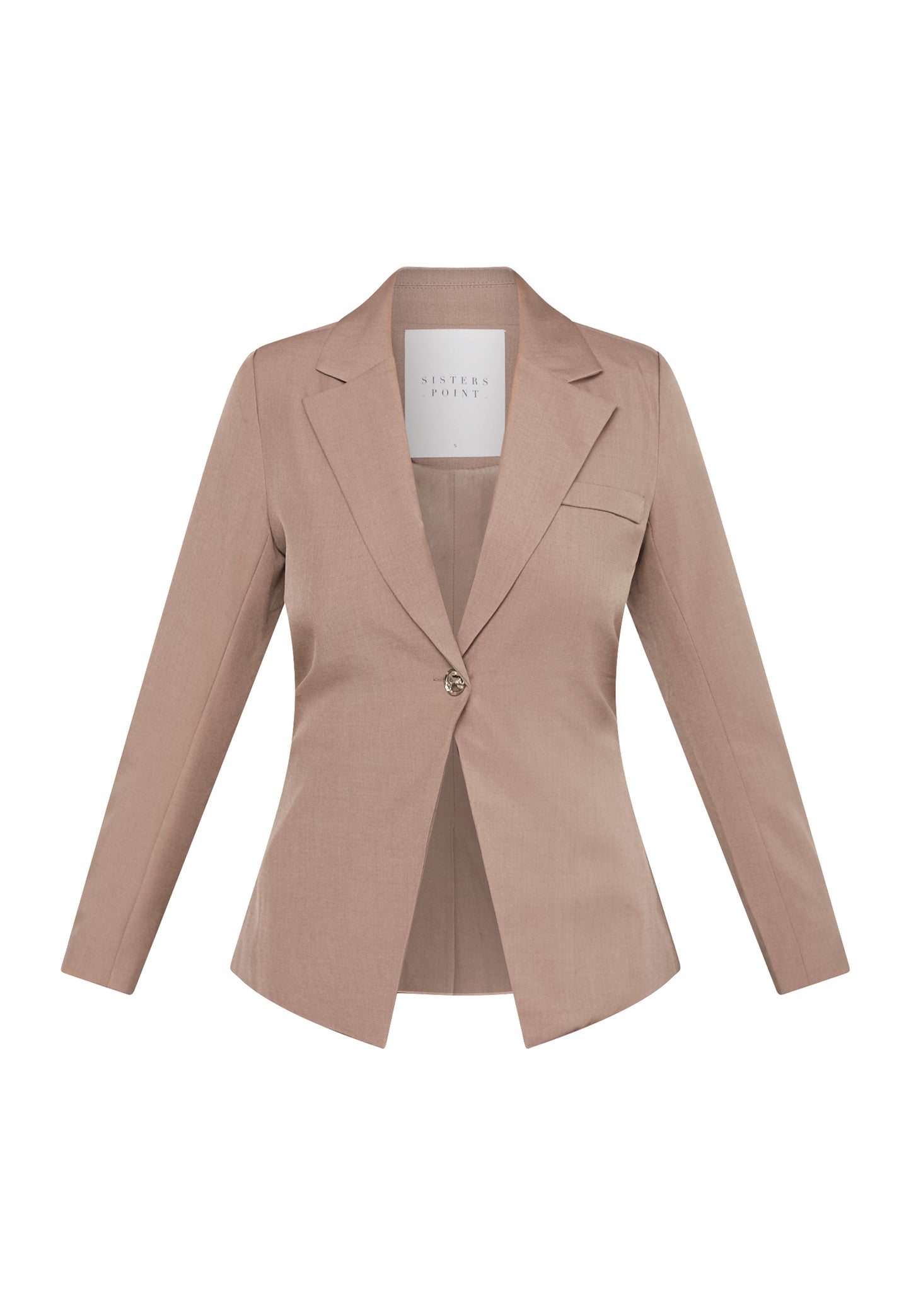 SP VIKSA-N-Blazer - mellem længde - sand mel.