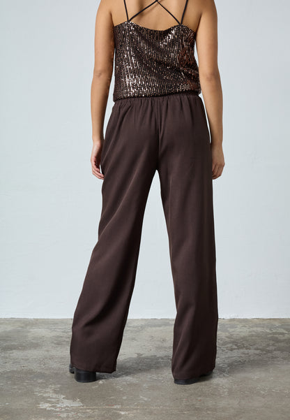 SP Viksa Pant - mocca brun
