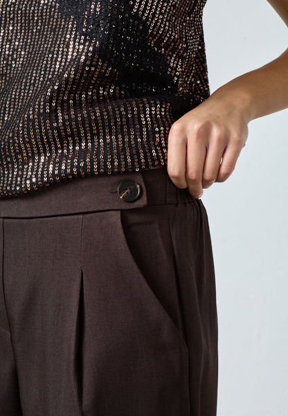 SP Viksa Pant - mocca brun
