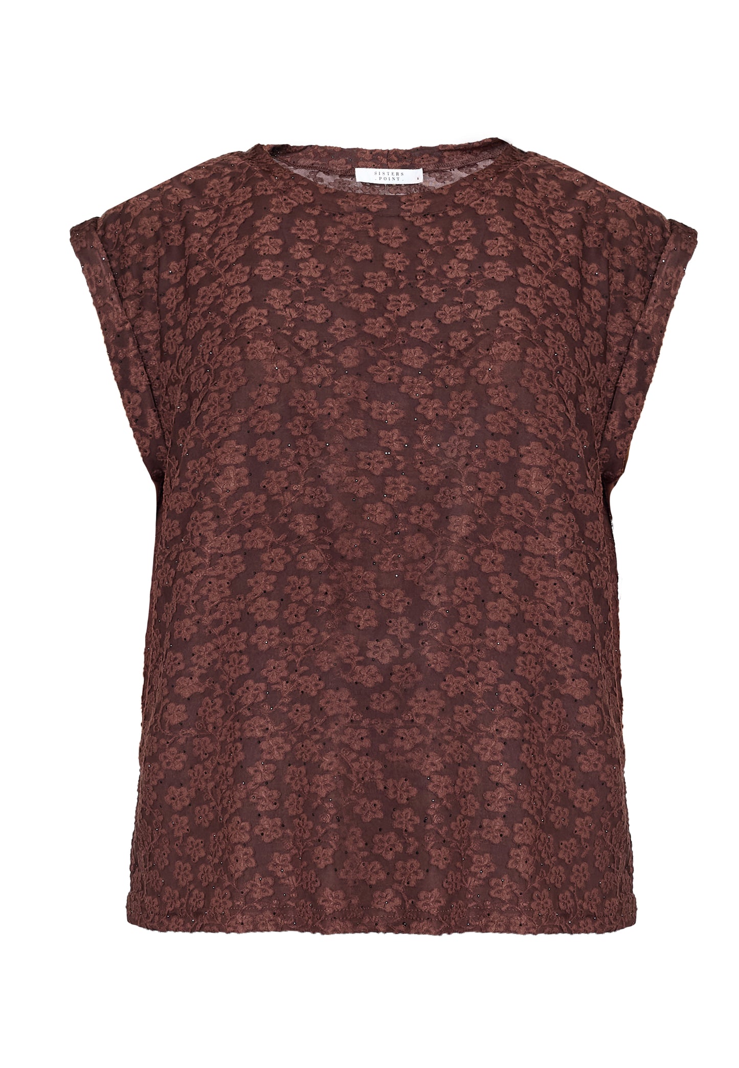 SP LOW-409 bluse - Brown/Stone
